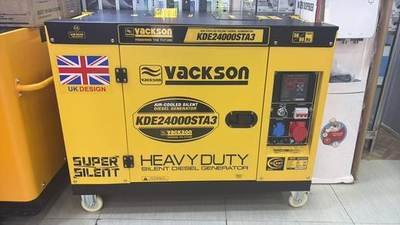 Vackson KDE24000STA3 — generator held by LAMM Investment Company.